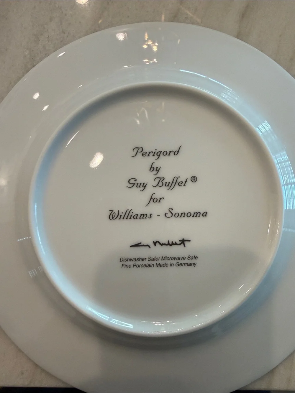 Williams Sonoma - Perigord Guy Buffet Salad Plates.